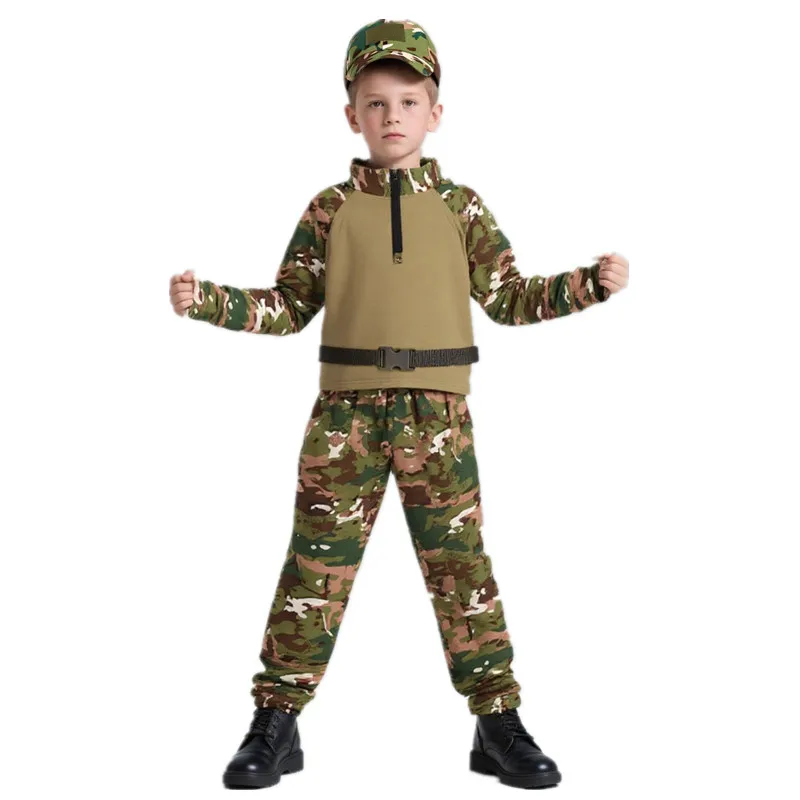 Outdoor Adventure And Travel - Kids Adults Camouflage Frog Outfit Summer