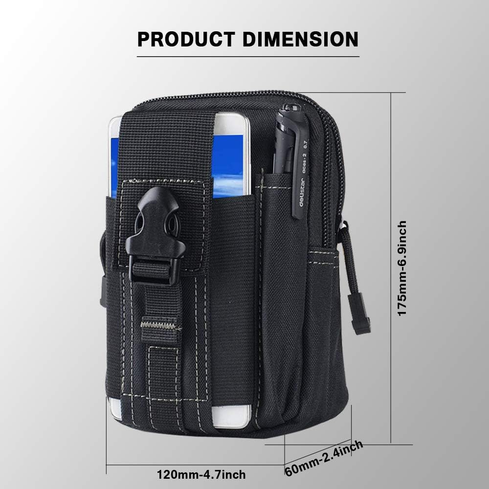 Tactical Molle Belt Pouch Mili - Outdoor Adventure Trips ulasan dan harga