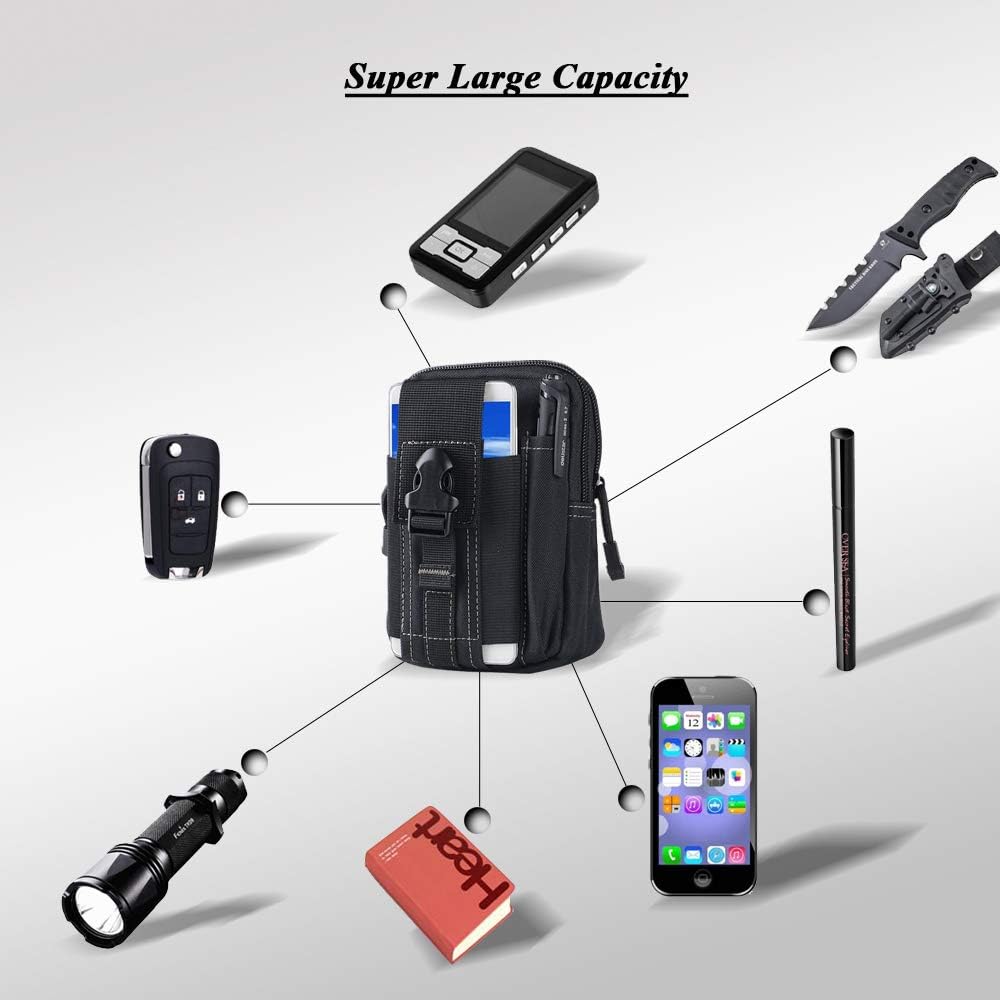 Tactical Molle Belt Pouch Mili - Outdoor Adventure Trips ulasan dan harga