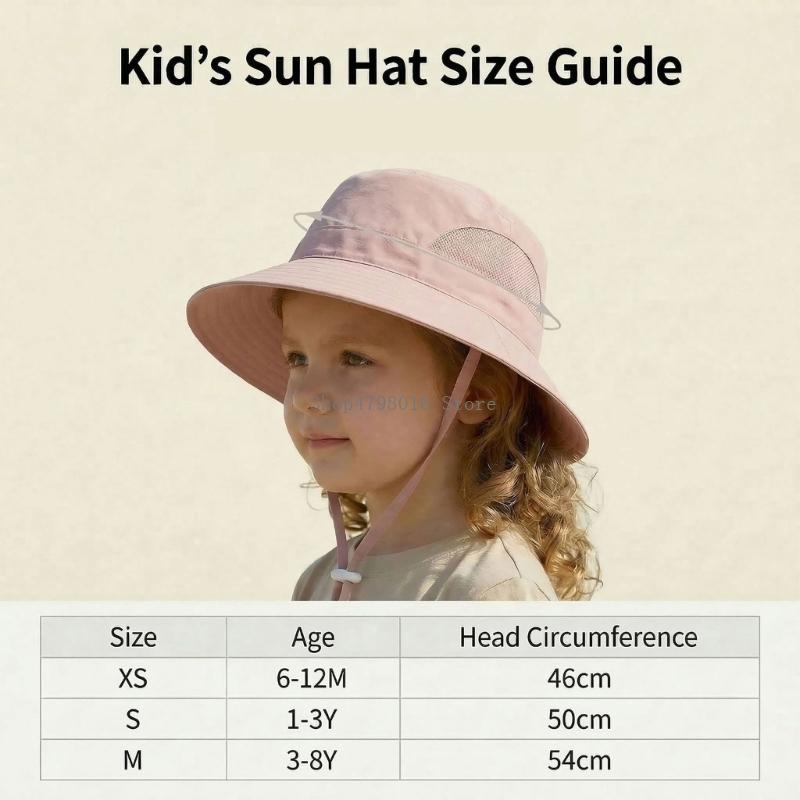  Toddler Summer Hat Wide Brimm - Outdoor Adventure Girls ulasan dan harga
