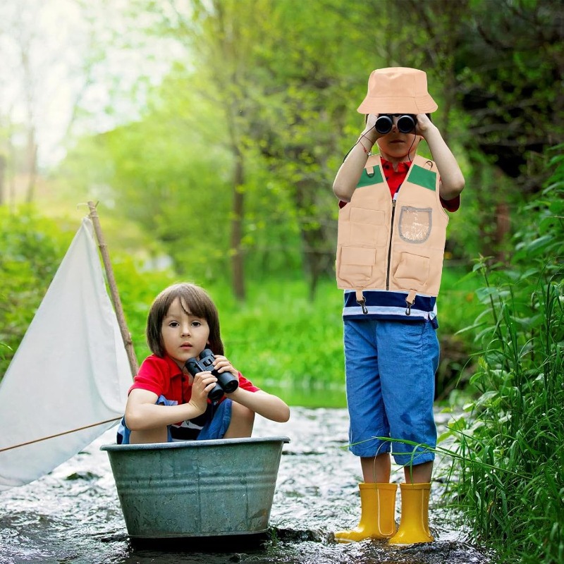 Safari Costume with Cargo Vest - Outdoor Adventure Games ulasan dan harga
