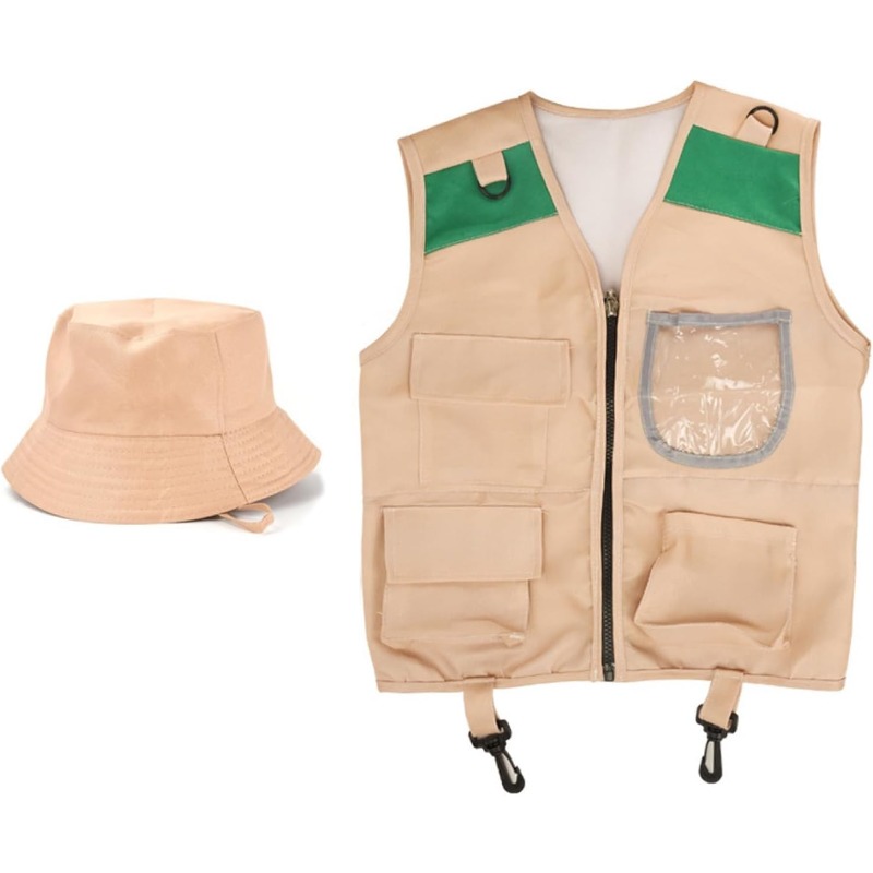 Safari Costume with Cargo Vest - Outdoor Adventure Games ulasan dan harga
