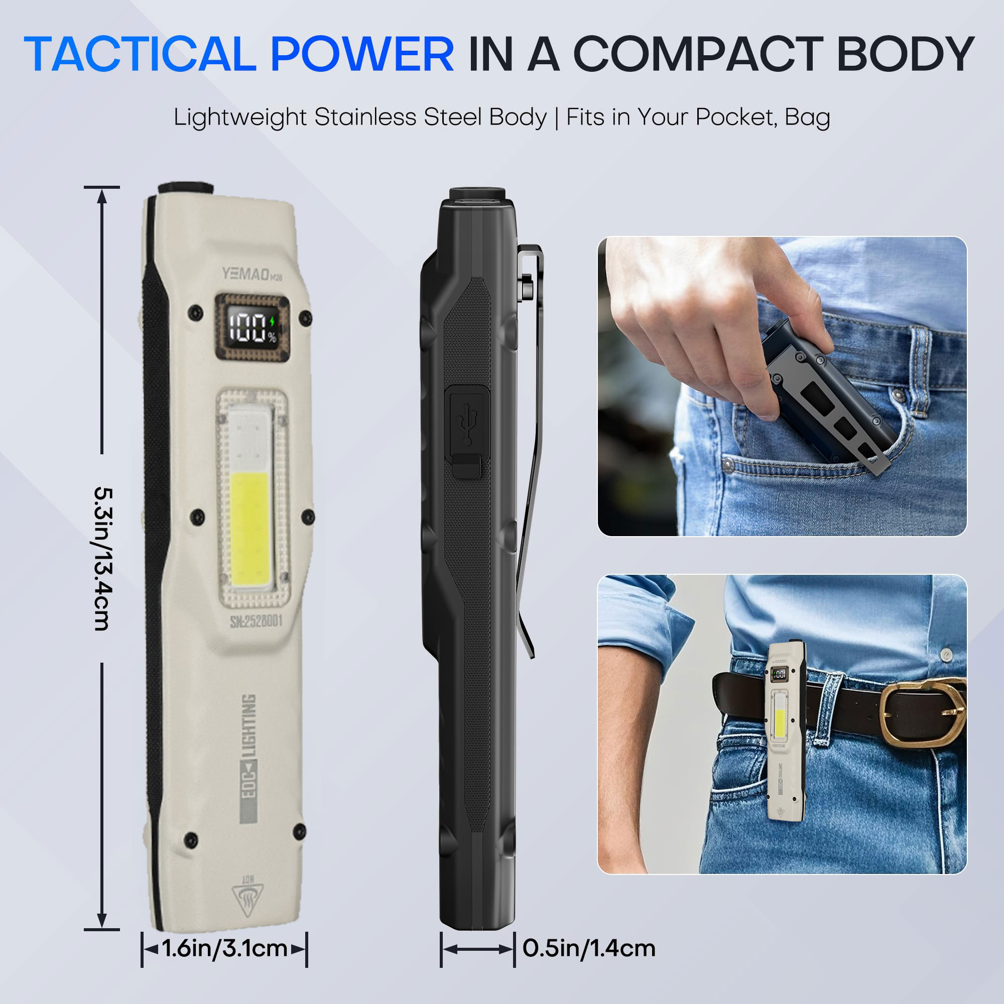 Portable 880LM YEMAO M28 Ultra - Outdoor Adventure Trips ulasan dan harga