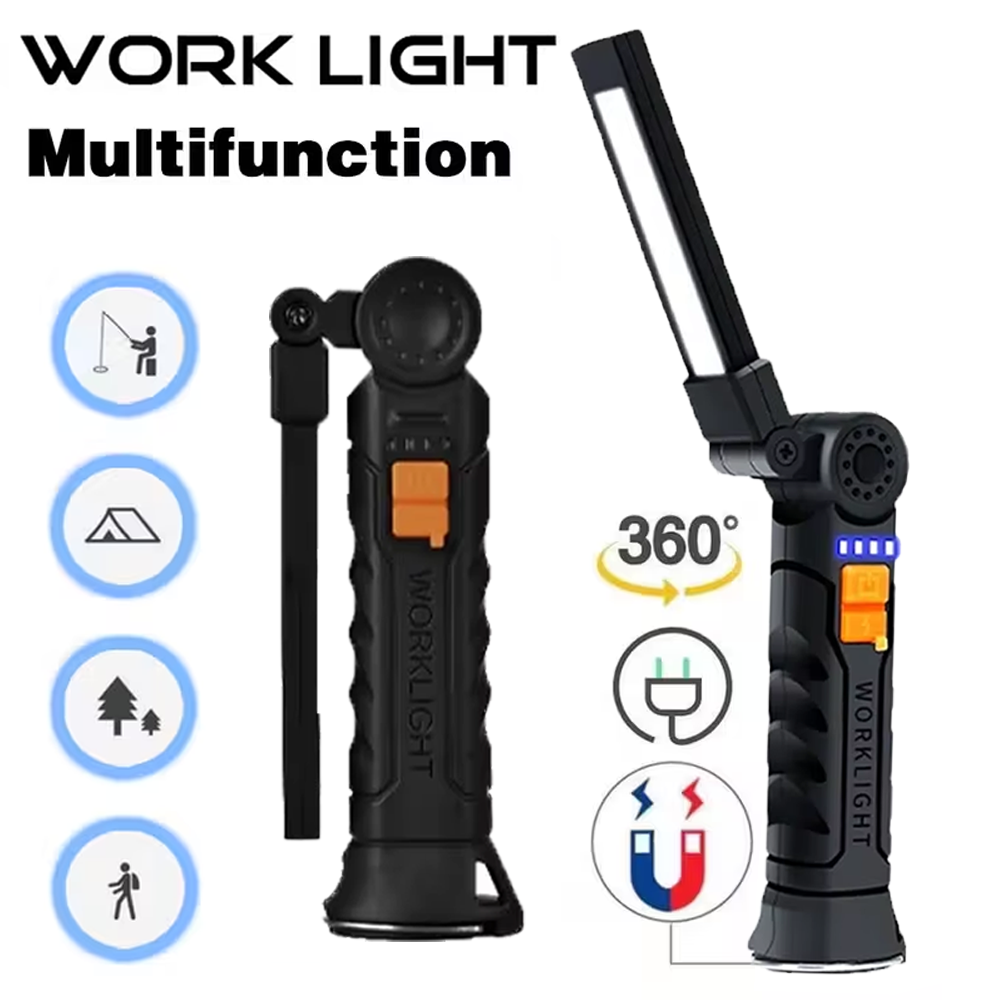 Portable COB LED Flashlight US - Outdoor Adventure Trips ulasan dan harga