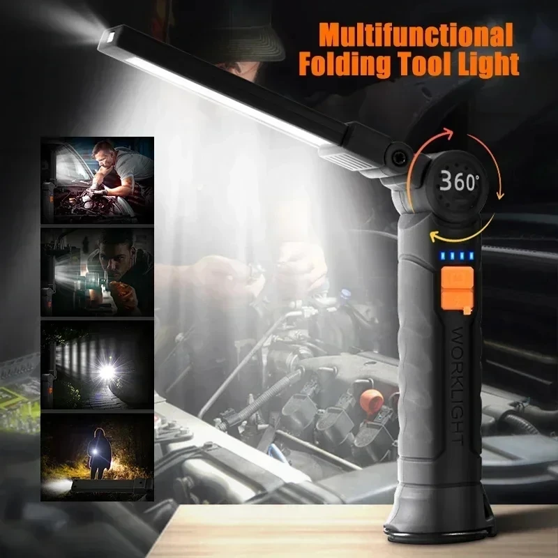 Portable COB LED Flashlight US - Outdoor Adventure Trips ulasan dan harga