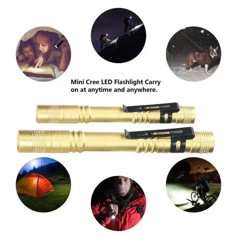 Portable Mini LED Pen Flashlig - Outdoor Adventure Trips ulasan dan harga