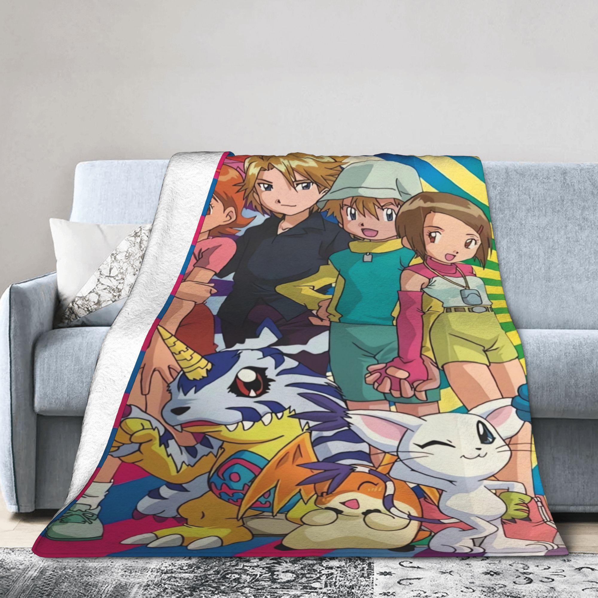 Digimon Adventure  Blankets Qu - Outdoor Adventure Girls ulasan dan harga