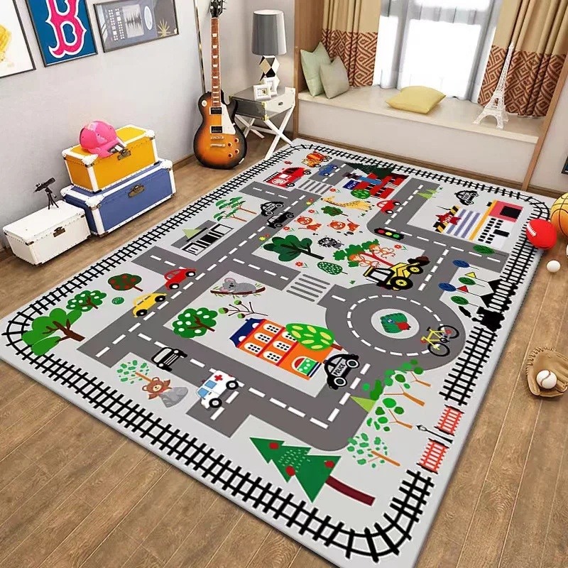 Colorful Kids City Map Play Ma - Outdoor Adventure Educator ulasan dan harga