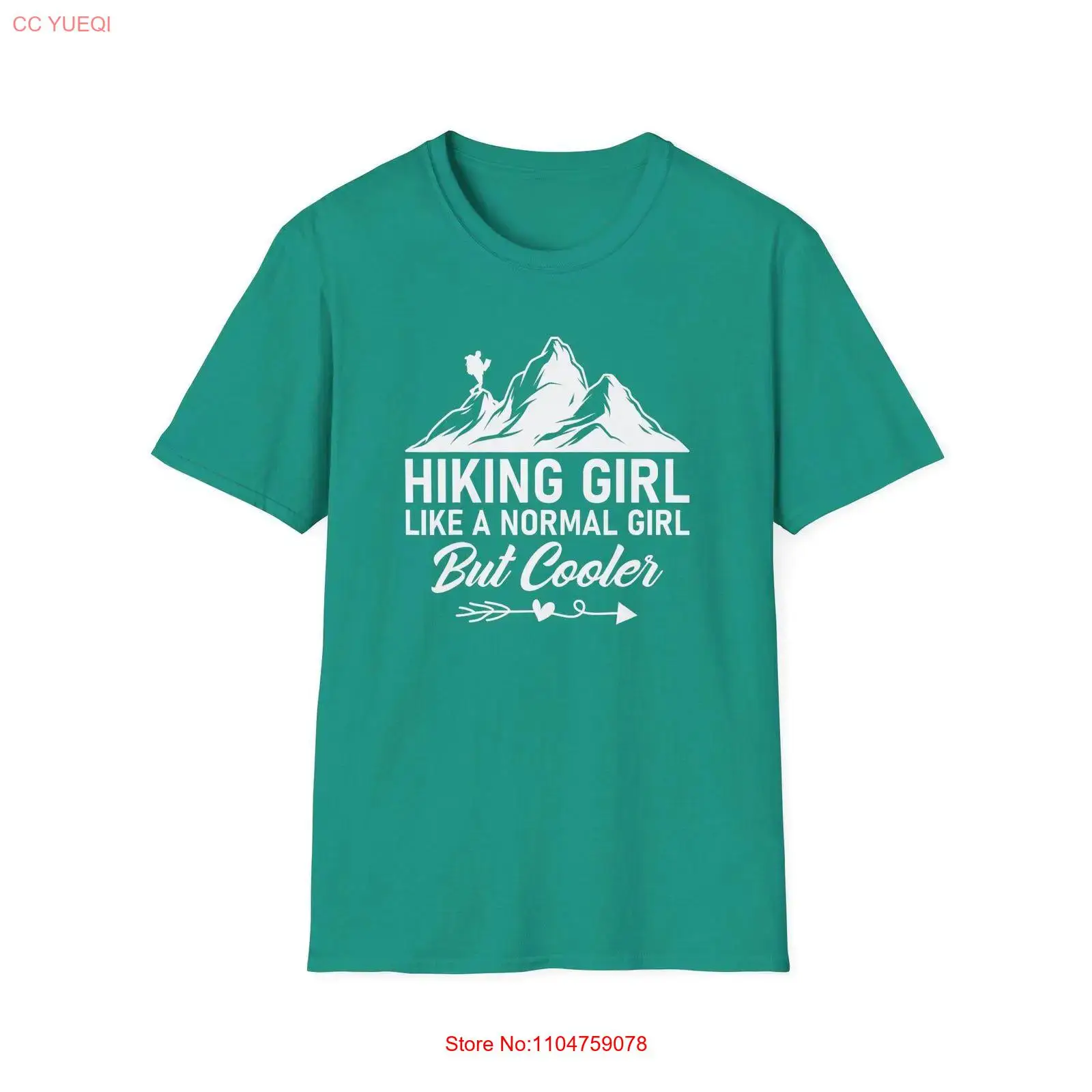 Hiking Girl T Shirt Camp Campi - Outdoor Adventure Girls ulasan dan harga