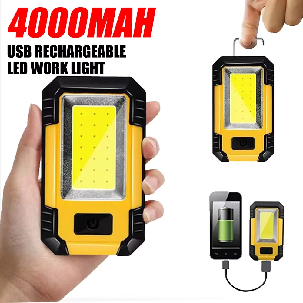 Rechargeable 4000MaH Work Ligh - Outdoor Adventure Trips ulasan dan harga
