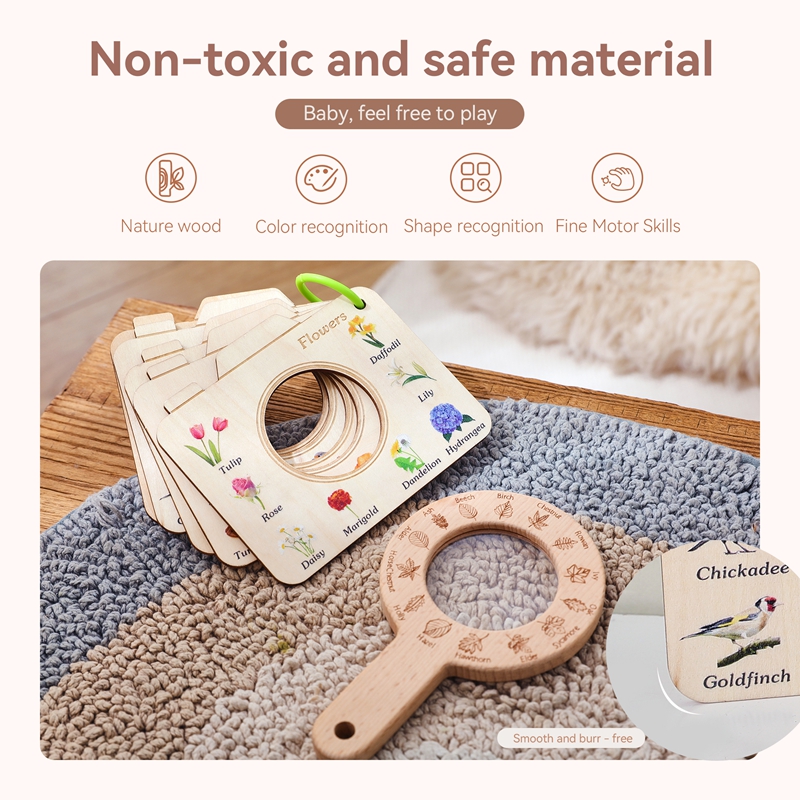 Wooden Magnifying Glass Outdoo - Outdoor Adventure Educator ulasan dan harga