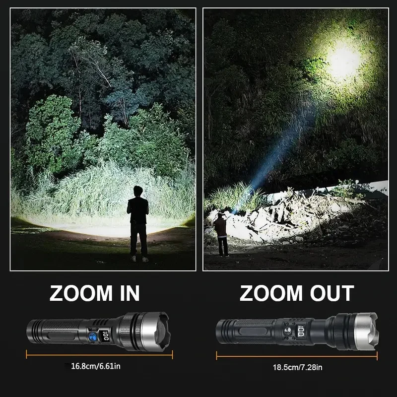 900000LM Powerful LED Flashlig - Outdoor Adventure And Travel ulasan dan harga