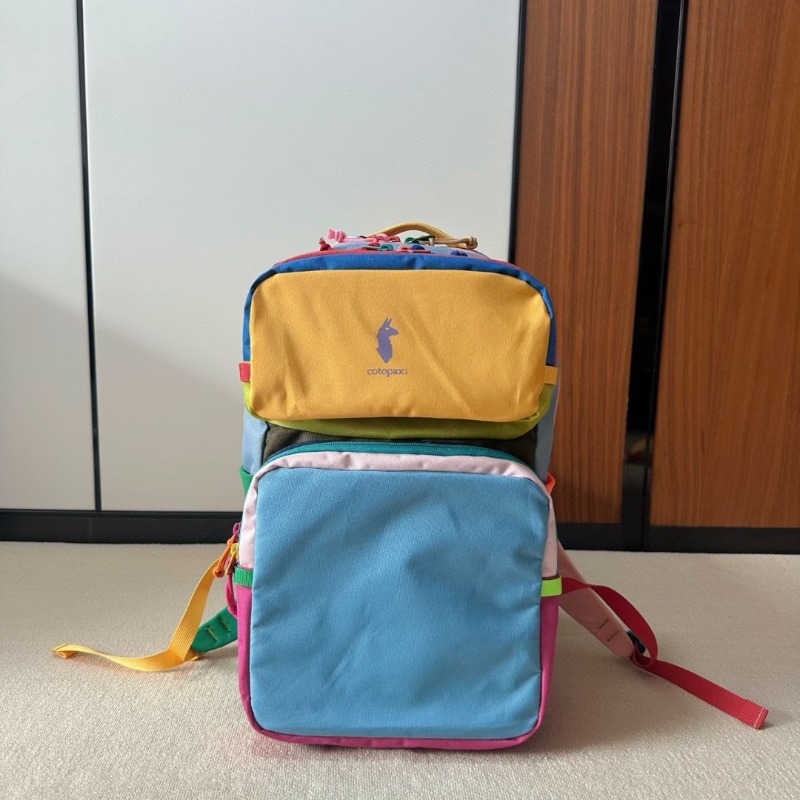 Dopamine Color Block Backpack  - Outdoor Adventure Trips ulasan dan harga