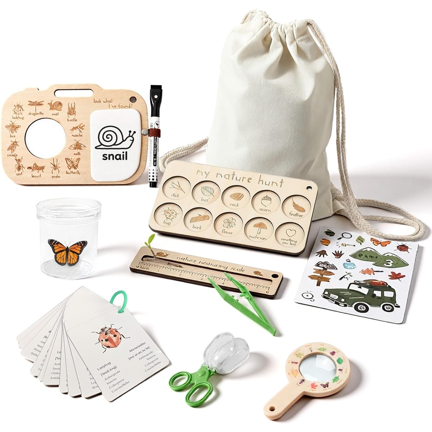 Bug Catcher Kit for Kids with  - Outdoor Adventure Girls ulasan dan harga