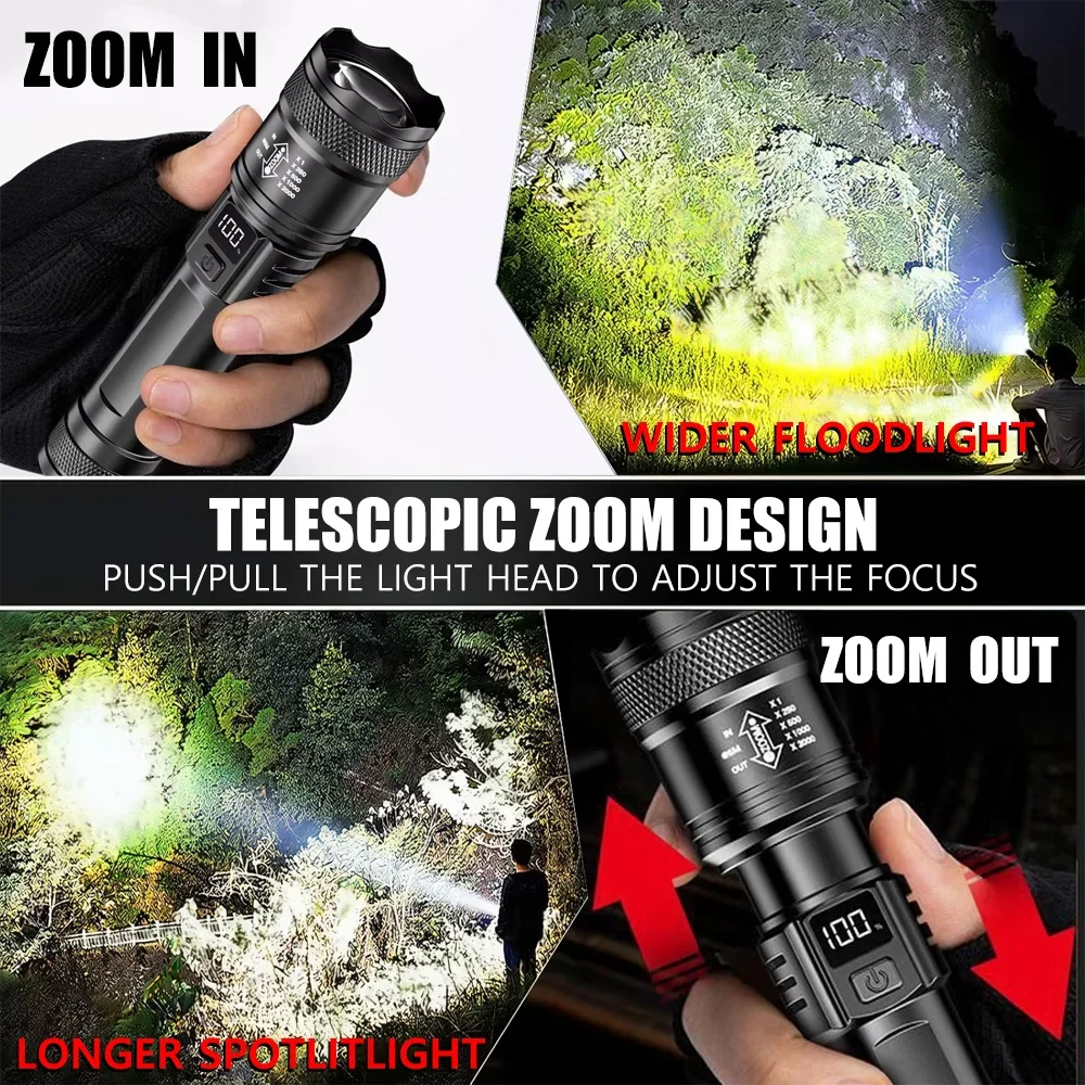Rechargeable LED Flashlight Zo - Outdoor Adventure Trips ulasan dan harga